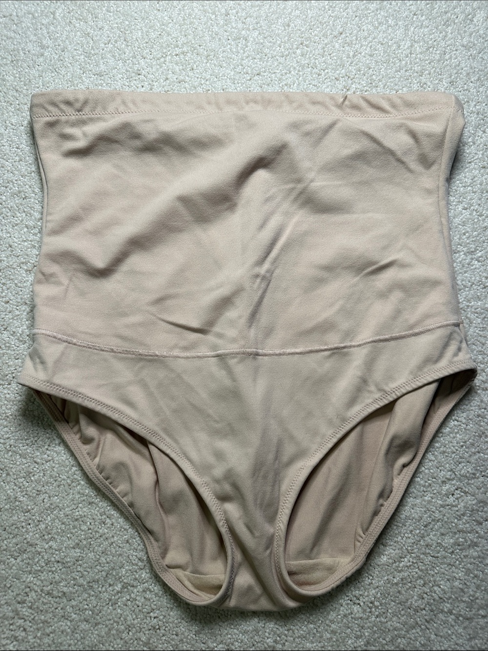 High-Waist Shaping Briefs in Nude